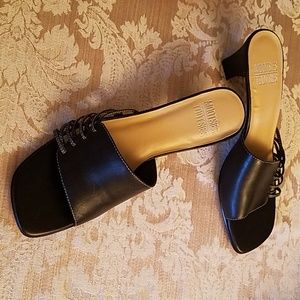 Mootsie Tootsies Black Sandals